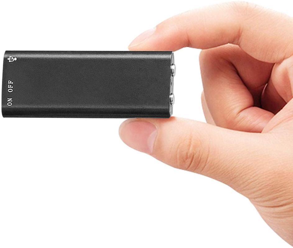 

Mini Voice Recorder,USB Voice Recorder with MP3,Rechargeable Digital Recorder, 8GB Memory by1