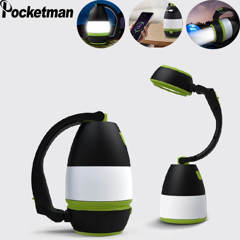 

3 In 1 Camping Light USB Rechargeable Work Light Desk Lamp Powerful with Built-in Battery Floodlight Portable Lantern1