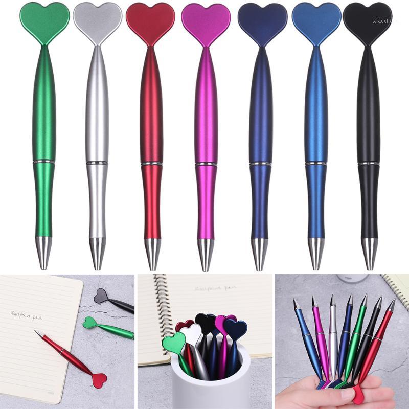 

1PC 1.0mm Random Color Cute Heart Ballpoint Pens Creative Pens Lovely Mermaid Tail Ball For Writing School Office Novelty1, Refill black