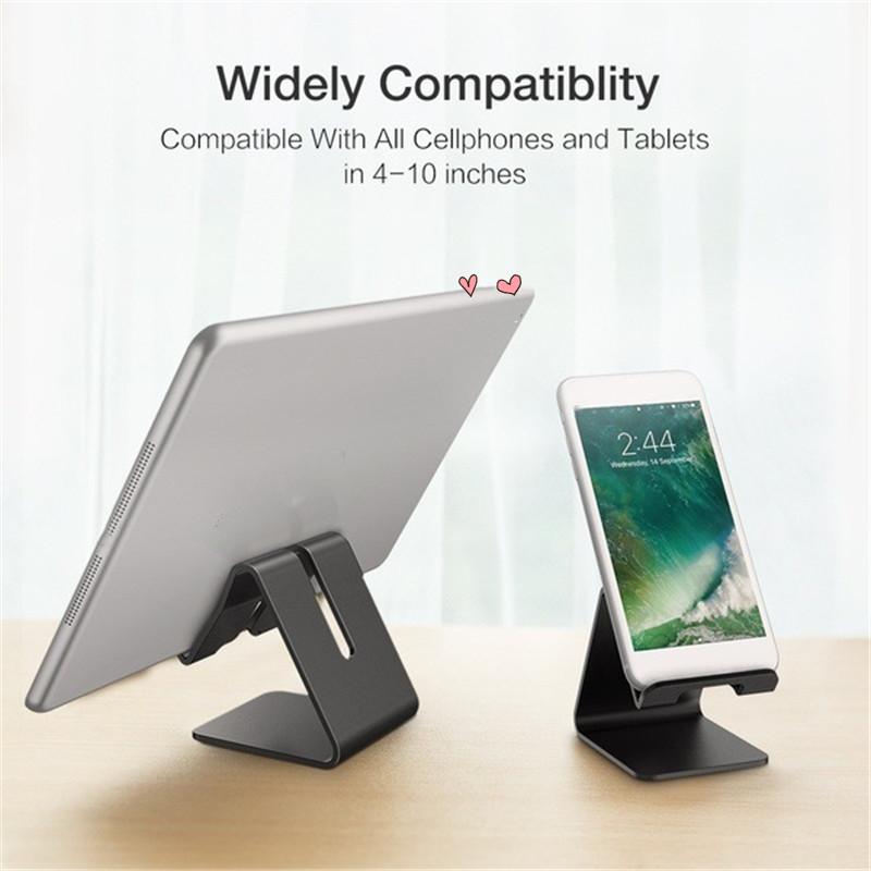 

Aluminum Alloy Mobile Phone Tablet Desktop Stand Cell Phone Universal Holder for ipad