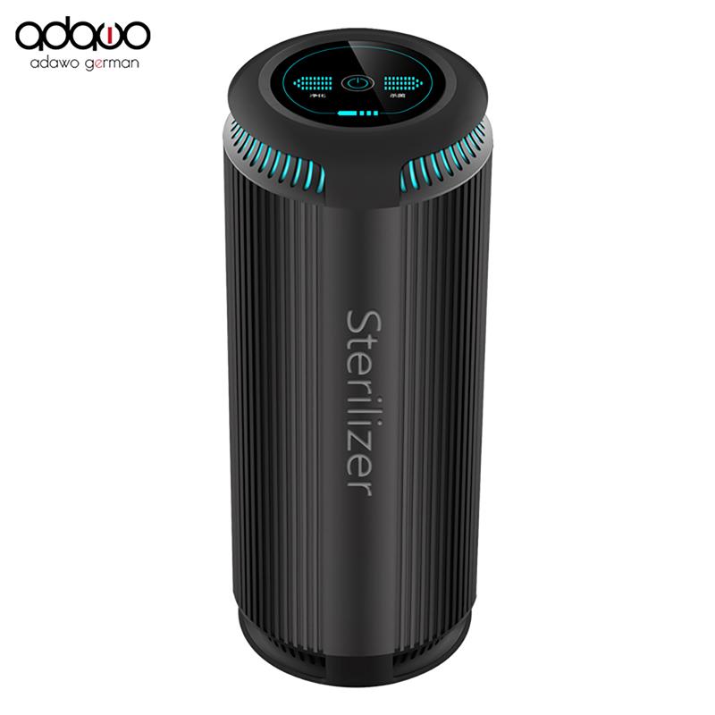 

Adawo Car Air Purifier with Negative Ion Filter Fresh Portable USB Rechargeable Design Ionizer Ozone Generator Purifie AP-K5