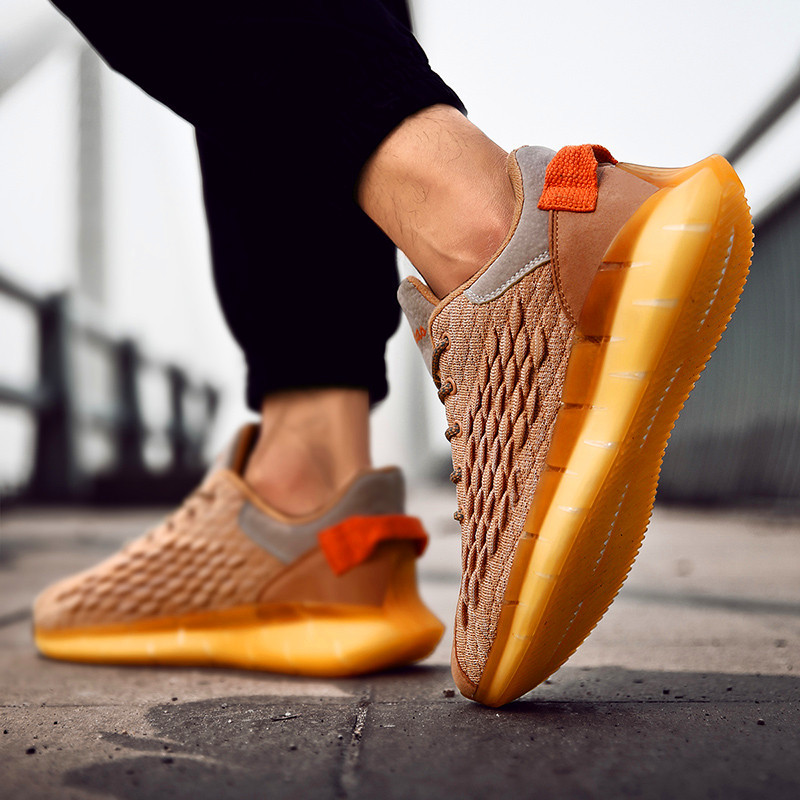 

Top quality men's comfortable shoes of the ultralightweight, wild casual men, and racing shoes, zapatillas.124s, 124；black-124；