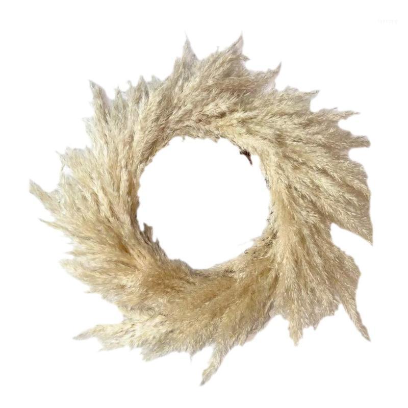 

Handmade wreath decoration wall dried flowers crafts office Christmas autumn Home window wedding Christmas decoration #4O1, 10cm