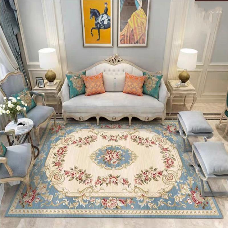 

Big size easy care retro printed Persian carpet ,big size home decoration vintage living room coffee table carpet,1, Printed rug 01