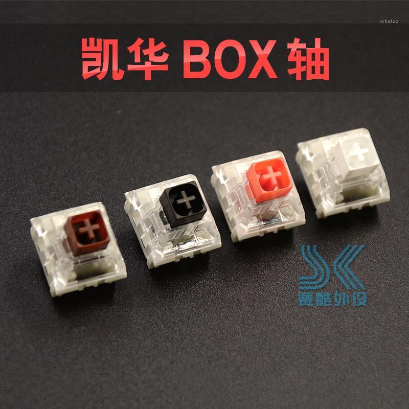 

Kailh box Switch Mechanical Keyboard diy RGB SMD Black Red Brown White switches Dustproof IP56 waterproof Compatible Cherry MX1