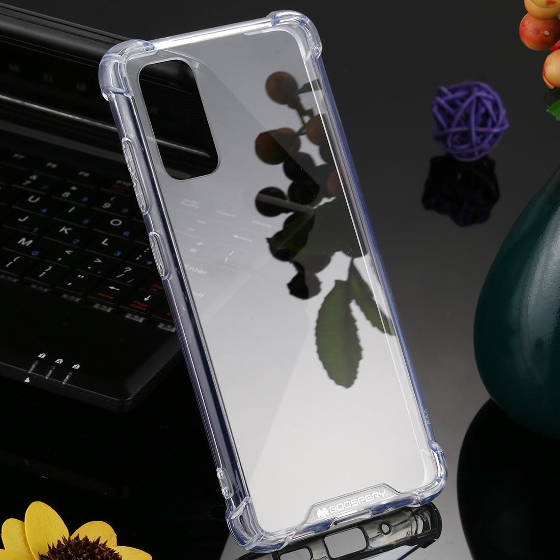 

For Galaxy S20 GOOSPERY SUPER Protect Four Corners Shockproof Soft TPU Case