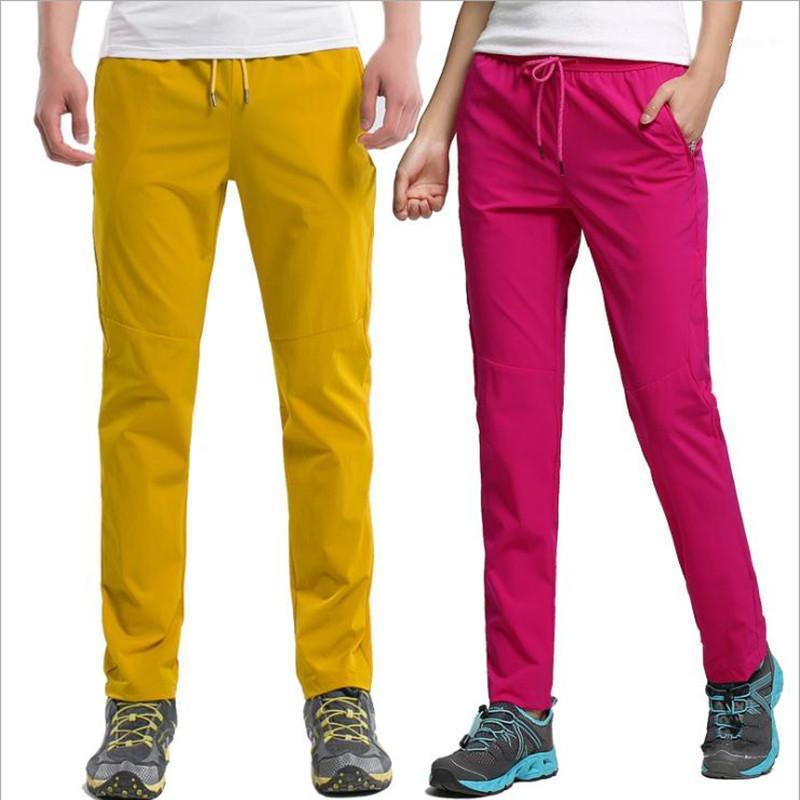 

Autumn summer outdoor sports quick dry pants uv-proof waterproof breathable hiking hiking cycling fishing yoga pants1, Rose