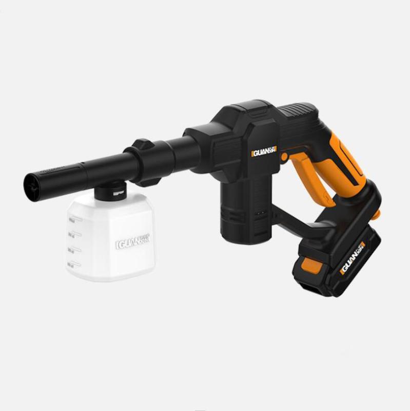 

Wireless Portable Car Washer Household Cleaning Machine High Pressure Charging Lithium Battery Water Pump High Capacity1