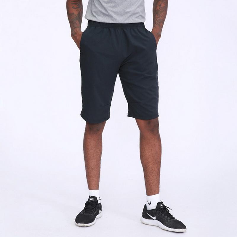 

Men's Sports Shorts Summer Running Jogging Basketball Sportswear Gym Fitness Workout Training Exercise Shorts Loose Quick-dry1, Black