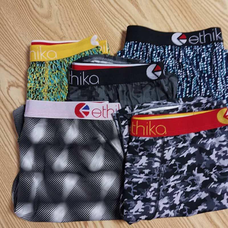 

ethika men boxers Promotion Random styles ethika boxers underwear sports hip hop underwear street briefs knickers quick dry wholesale box02