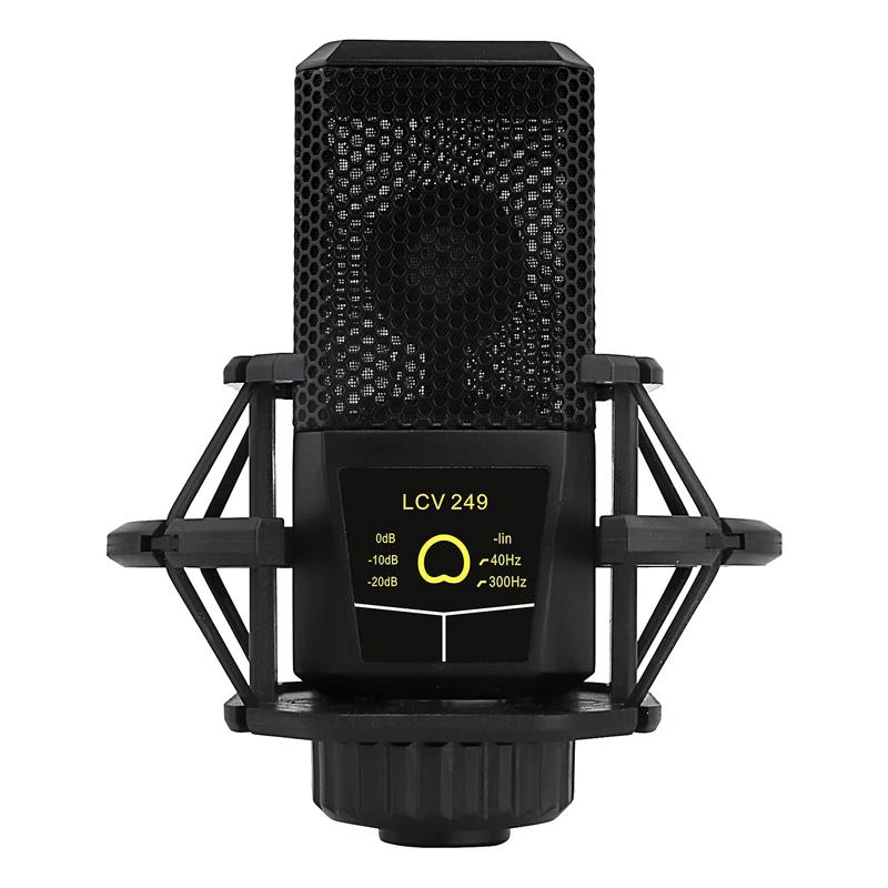 

249 Square Microphone, Portable 640 Large Diaphragm Live Microphone Microphone Condenser