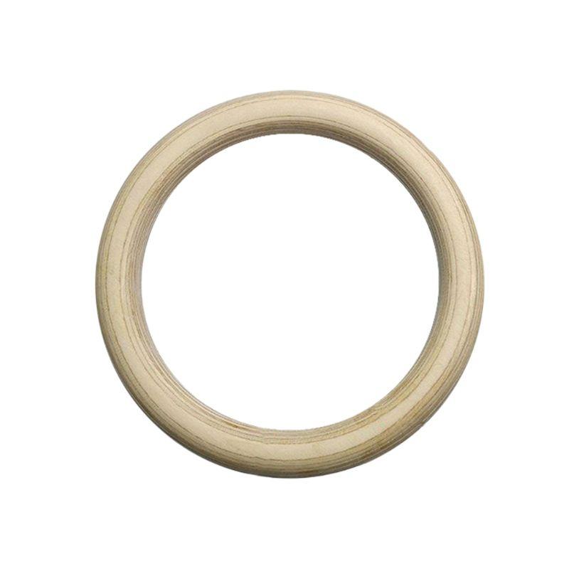 

1pcs Gym Rings, Wooden Gymnastic Rings Fitness Heavy Duty Gym Training Ring U7EF