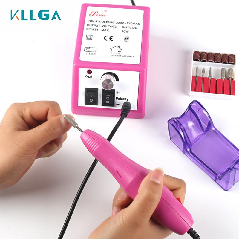 

New 20000RPM Nail Drill Machine Manicure Machine Apparatus For Manicure Pedicure Kit Electric Nail File With Cutter Tool
