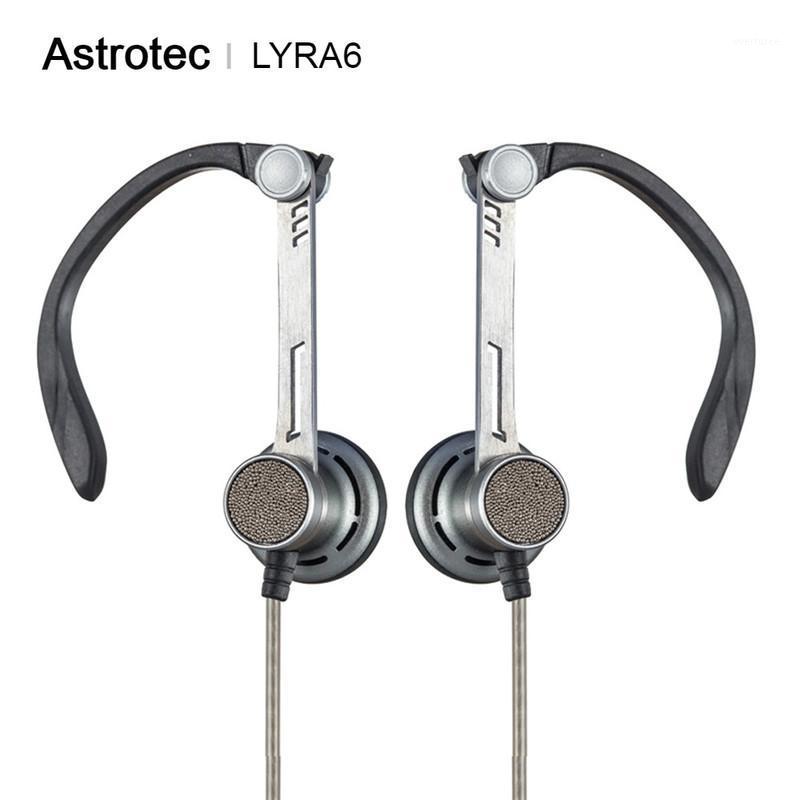 

Astrotec Lyra 6 Dynamic High Resolution HiFi Stereo Flat Earphone Metal Headset Earbuds for mobile phones Line Type1, Black