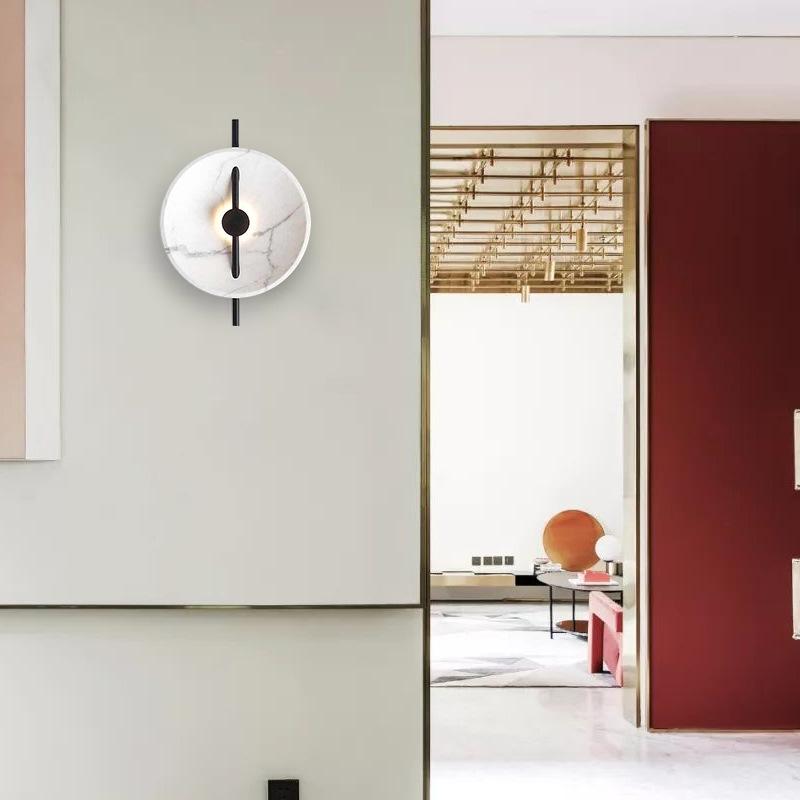 

nordic led wood nicho de parede luminaire led wall light espelho lampara pared bedroom