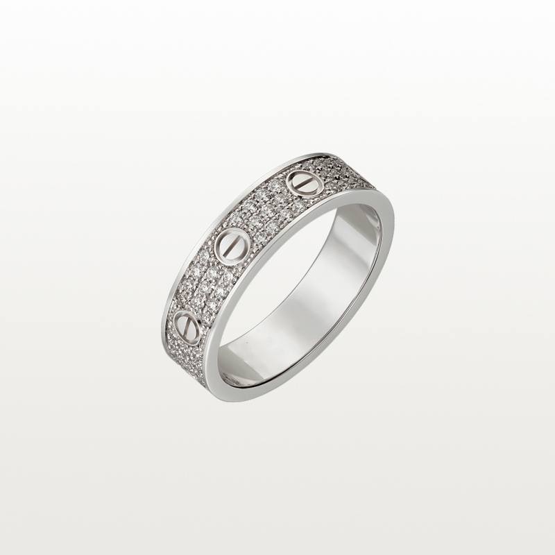

Love Screw Ring Classic Luxury Designer Jewelry For Women Diamonds Gold Rings Titanium Steel Alloy Gold-Plated Accessories Never Fade Not Al, Silver