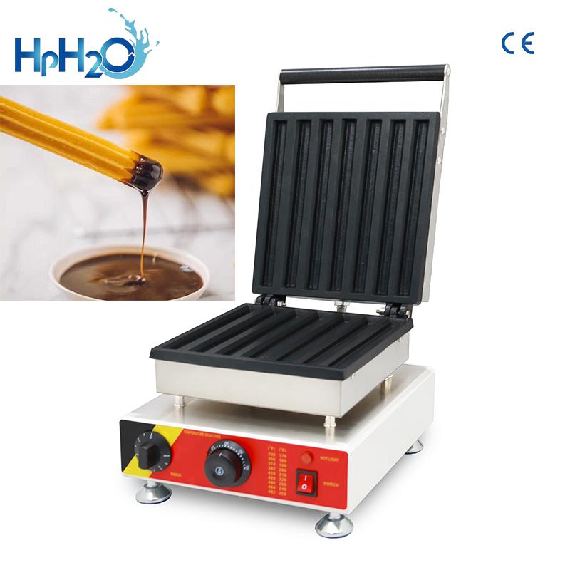 

Commercial CE approved churros bakery equipment commercial waffle maker spanish churros waffle cone machines iron plate