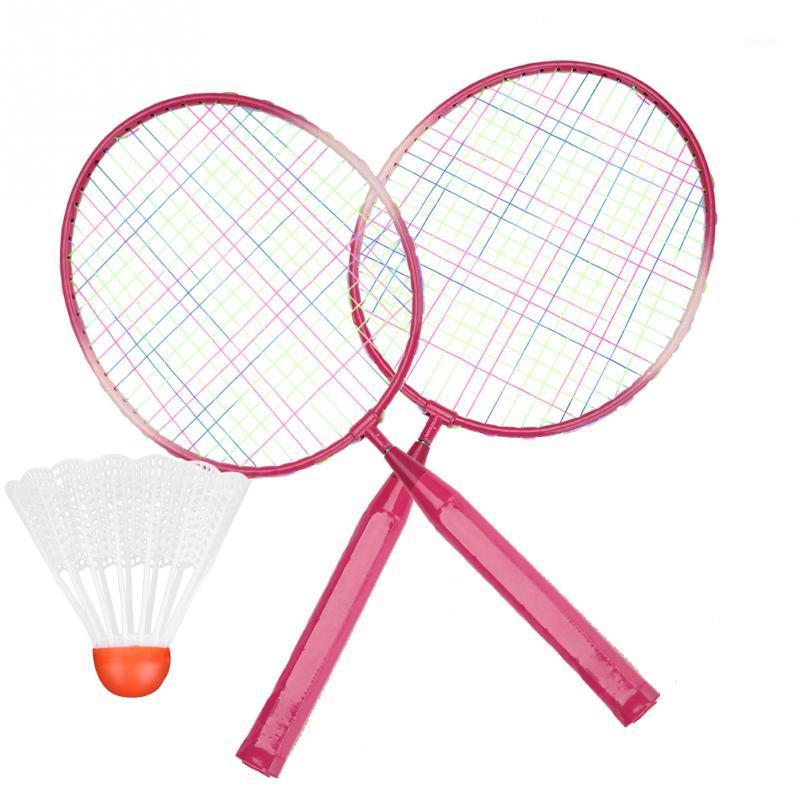 

Children Kids Badminton Racket Racquet Shuttlecock Set Alloy Badminton Racket Practice Training Light-weight Racquet with Balls1