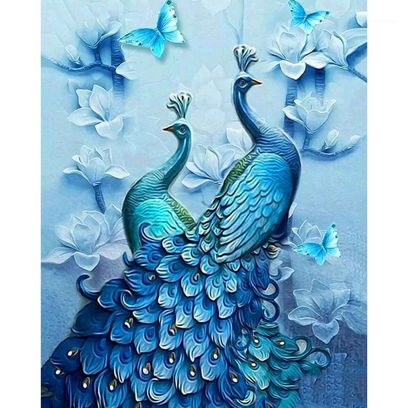 

Full Square/Round Drill 5D DIY Diamond Painting "Animal peacock" Embroidery Cross Stitch 3D Home Decor1