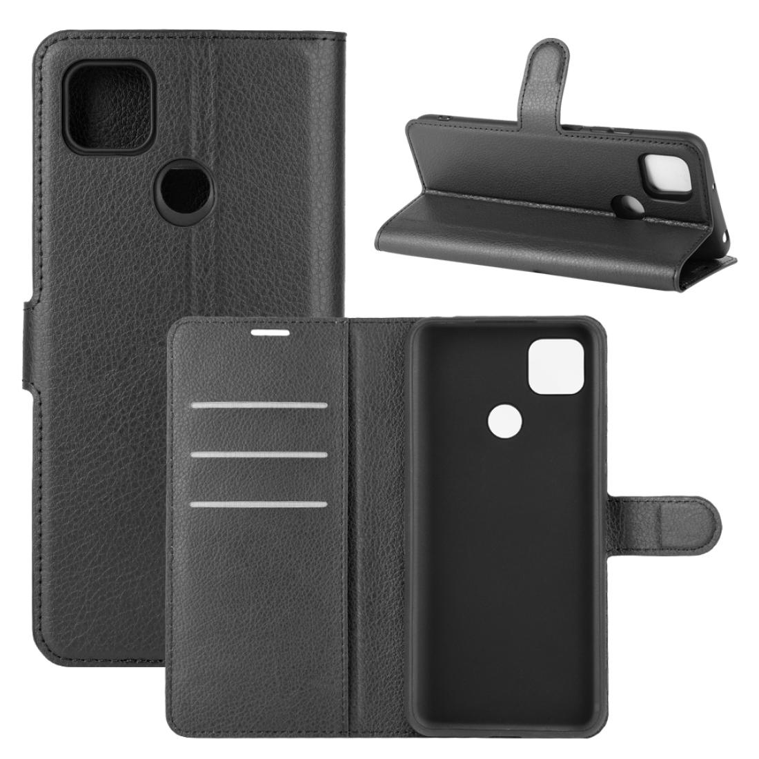 

For Xiaomi Redmi 9C Litchi Texture Horizontal Flip Protective Case with Holder Card Slots Wallet