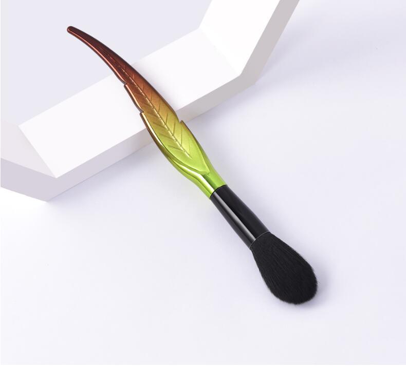 

Single makeup brushes flame highlighter leaf brush beauty tool makeup brush