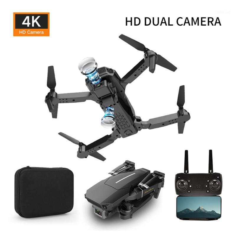 

E100 Dual Camera Remote Control Quadcopter Foldable UAV Remote Controlled Helicopter Toy HD 1080P 4K Aerial Photography Vehicle1
