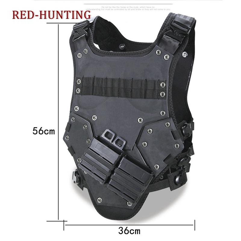 

Tactical Hunting Combat TF3 Vest Molle Cosplay Body Vest Body Protector For Men Black Sand