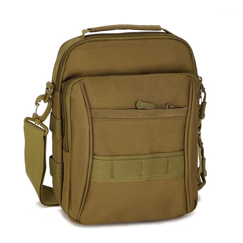 

Tactical Crossbody Bag Men Army Handbag Waterproof Outdoor Sport Shoulder Messenger Riding Backpack Travel Hunting Bag1, Black