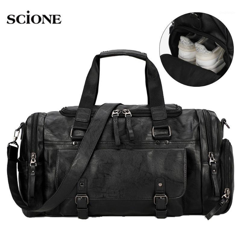 

Men Gym Bags For Training Fitness Bags Travel Sport Hand Outdoor Sports Shoulder Bag Swimming Women Yoga X192A1, Black