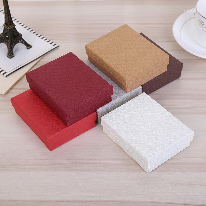 

Gifts Boxes Jewelry Packaging Necklaces Bracelets Box Square Box Exquisite Jewelry Party gift 1PC1