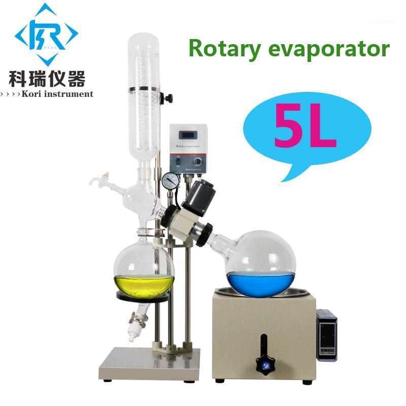 

RE501 rotovap 5 liter /rotary evaporator 5l /glassware distillation kit for essential oil distillator1