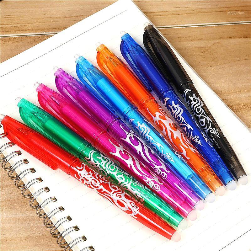 

Green Erasable Ballpoint Pen Vintage All Kind of Color Ball Pen Business Writing Gifts Office School Supplies Stationery1, 334