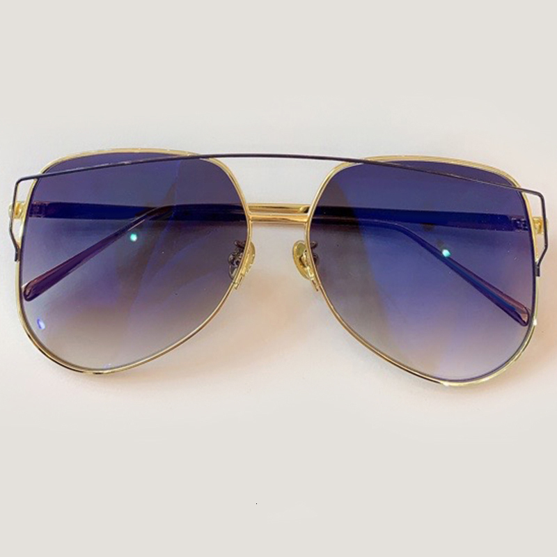 

2021 New Oversize Pilot Sunglasses Women Fashion Brand Mirror Sun Glasses for Men Uv400 Rf2g