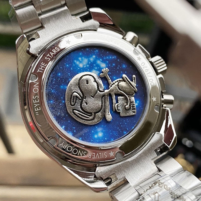 

High Quality Men Mens Luxury Watch Ceramic Bezel Chronograph VK Quarz Movement Master Fabric james bond 007 Watches montre de luxe Space Wristwatch, Box