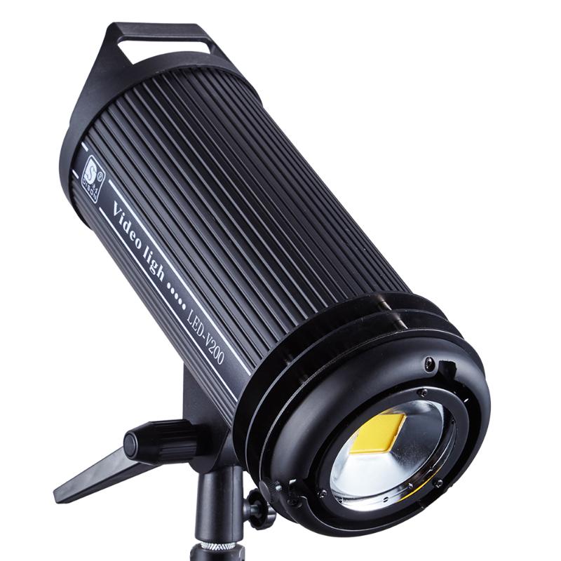 

V-150 150W LED Video Sun Light Continuous White Lighting For Studio Photography Soft light with Bowens Mount