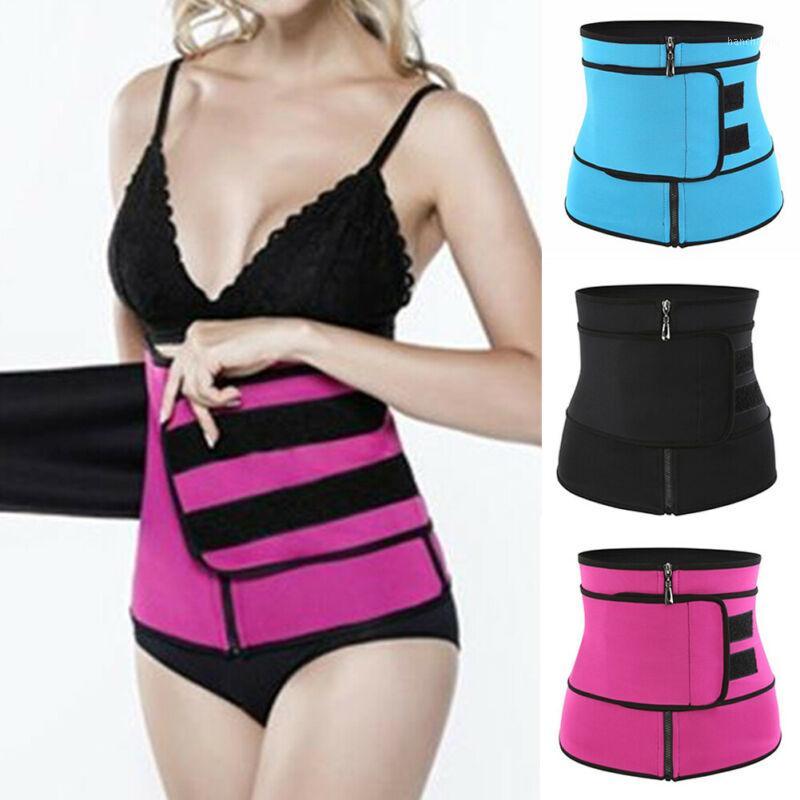 

Corset Waist Trainer Training Shaper Body Shapewear Underbust Cincher Tummy Belt Waist Support1, Blue