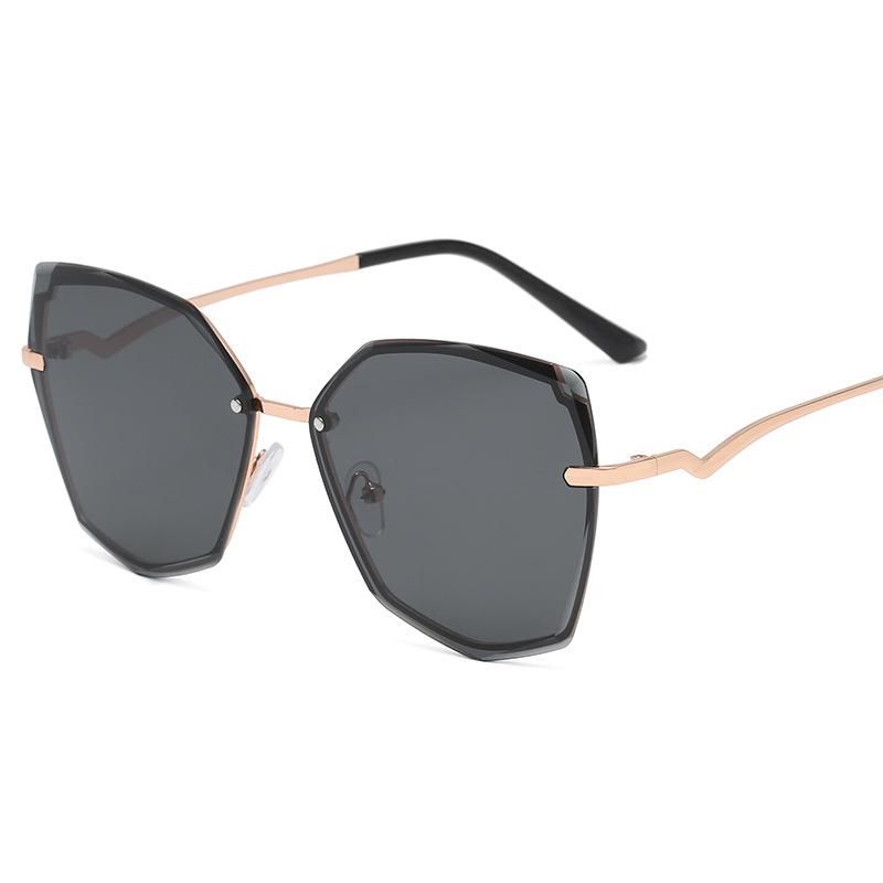 

NEW Fashion Cool Sun Glasses Polygon Shaped Hexagon Fashion Women's Ocean Sheet UV Protection Eyewear Sunglasses UV400