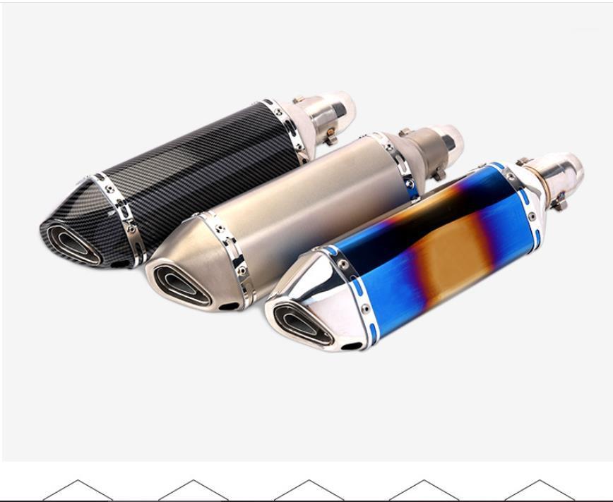 

Fuxi a large displacement motor vehicle modified small hexagonal exhaust pipe aluminum stainless steel motorcycle exhaust pipe1