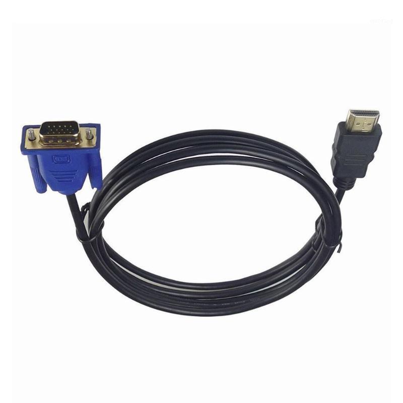 

1/1.8/3/5M Cable To VGA HD With Audio Adapter Cable TO VGA dropshipping1