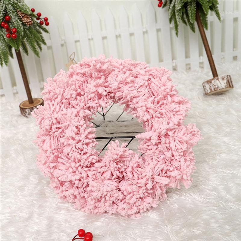 

1pc Wall Pendant Birthday Valentine's Day Garland Ornament Wreath Decor for Gift Party Festival Wedding1, Pink 30cm