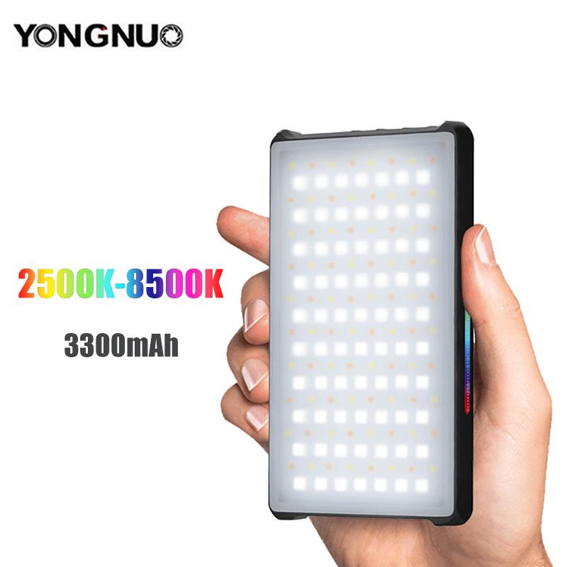

YONGNUO YN365 RGB LED Video Light Portable On-Camera Light Pocket 2500k-8500k RGB Full Color 3300mAh Photography