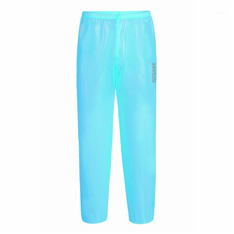 

WOSAWE Outdoor Sports Rain Proof Pants Running Cycling Bike Bicycle Running Waterproof Windproof Long Rain Light Pants Trousers1, Green