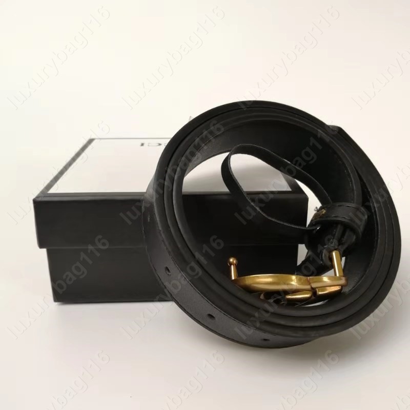 

High Quality Belt Womens Mens Women Designer Belts Men Femmes Fashion Leather Printing Waistband with box, Black