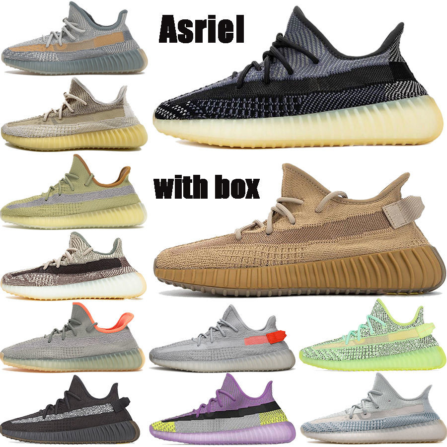 

New kanye west v2 Asriel israfil oreo cinder Abez Eliada linen flax desert sage Marsh reflective mens running shoes women sport sneakers