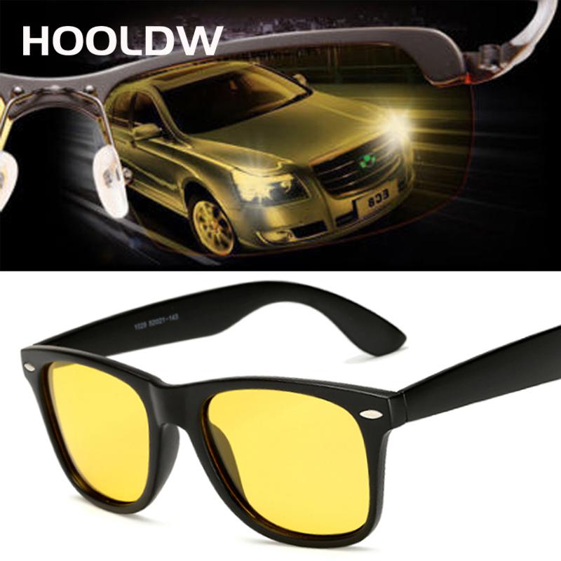 

Sunglasses HOOLDW High Quality Women Polarized Yellow Night Vision Sun Glasses UV400 Goggles Anti-glare Driving Eyewear