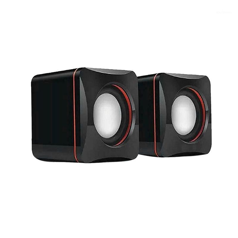 

Portable Computer Speakers USB Powered Desktop Mini Speaker Bass Sound Music Player System Wired Small Speaker1