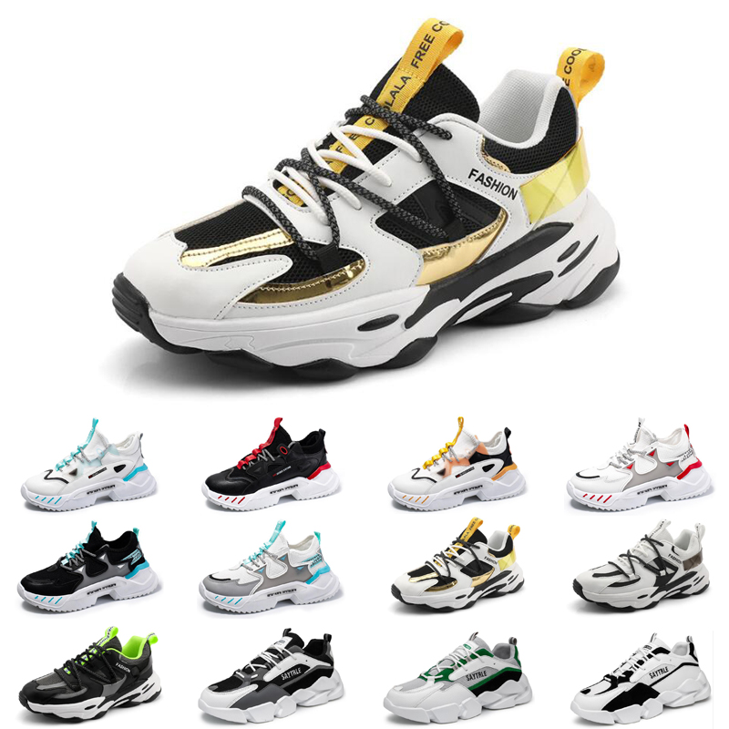 

discount men running shoes Athletic black white outdoor breathable mens trainers sports sneakers runners size 39-44, #7