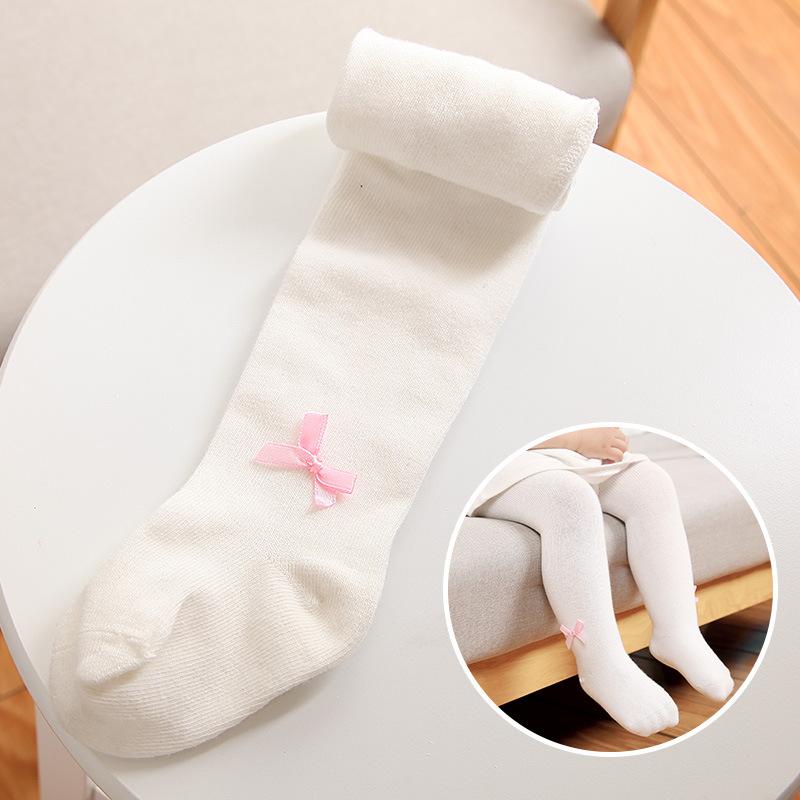 

Wholesale 3pcs/lot 0-2 Years Infant Baby Girls Tights Fashion 100% Cotton Six Colors Tights With Bowknot For Newborn Girls Tight, Blue