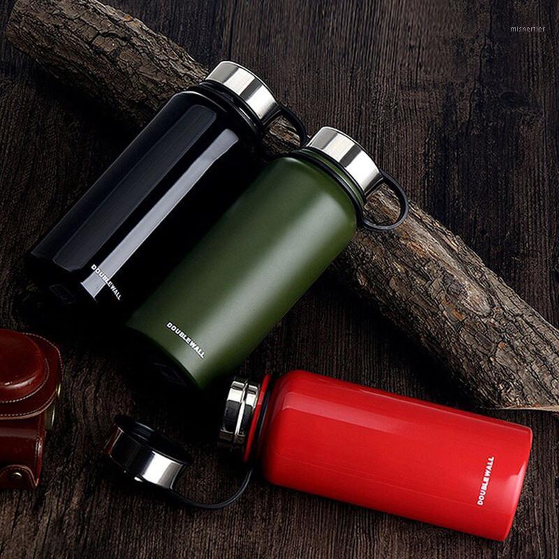 

Double-walled Thermal Cup Portable Vacuum Water Bottle Stainless Steel Lasting 6-24 Hours Vacuum Flasks 650/800/1100/1500ML1
