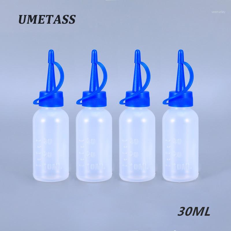 

UMETASS Empty PE plastic 30ml Needle Tip Glue Bottle Applicator DIY Quilling Tool Oil Liquid squeeze bottles with twist cap1